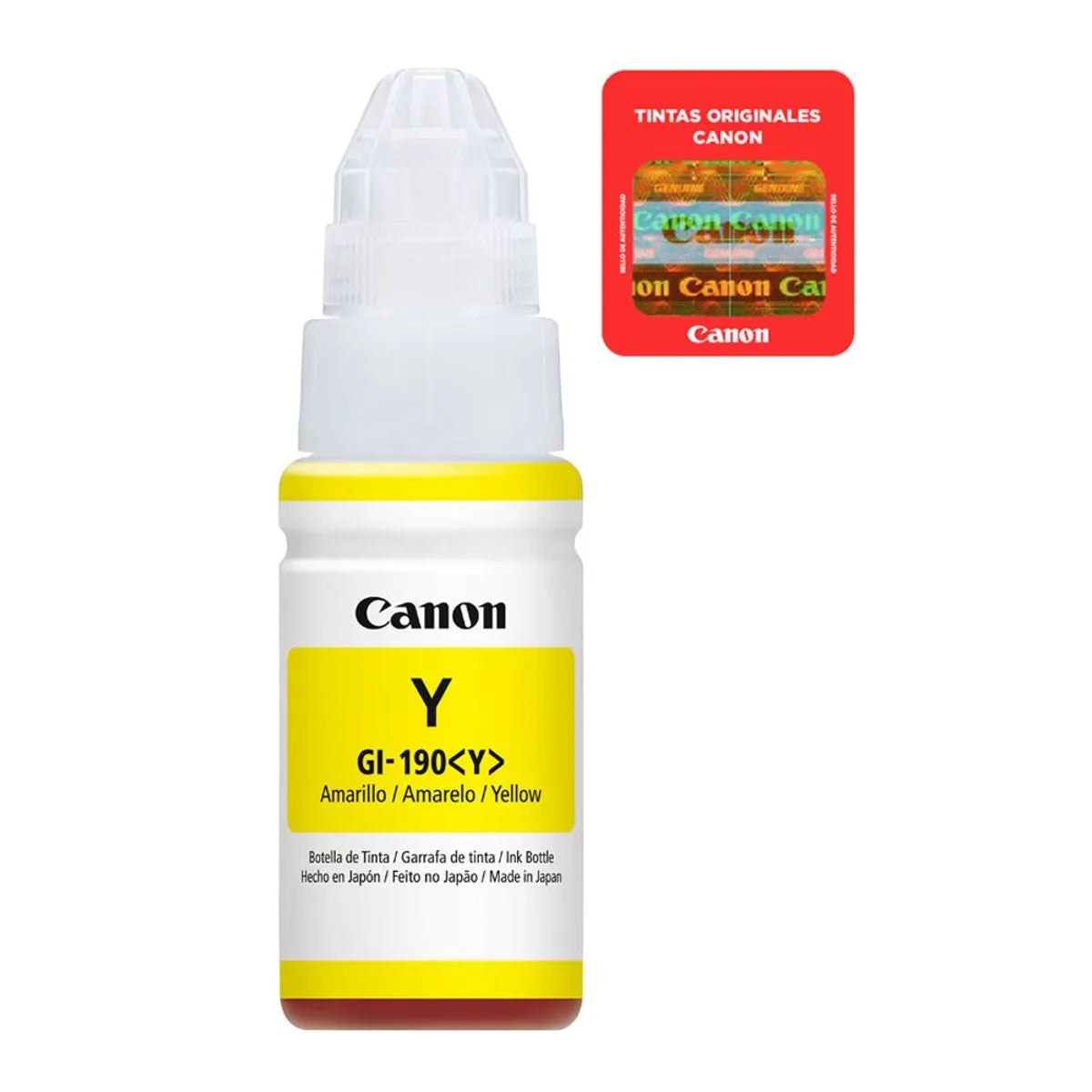 TINTA CANON GI-190 YELLOW BOTELLA
