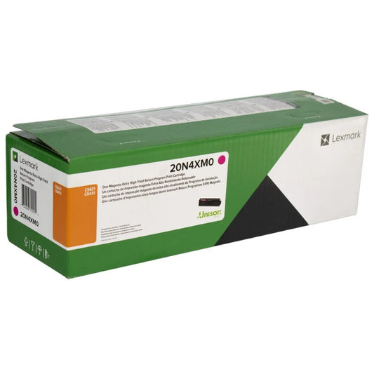 Tóner Lexmark 20N4XM0 Magenta Original 6,700 Páginas para CS431dw CX431adw