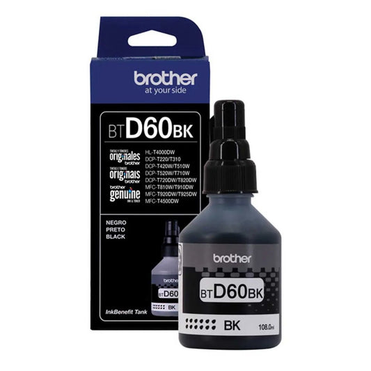 TINTA BROTHER BTD-60BK NEGRO PARA DCP-T310