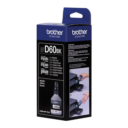 TINTA BROTHER BTD-60BK NEGRO PARA DCP-T310