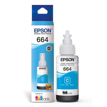 BOTELLA TINTA EPSON T664220-AL CIAN PARA L200