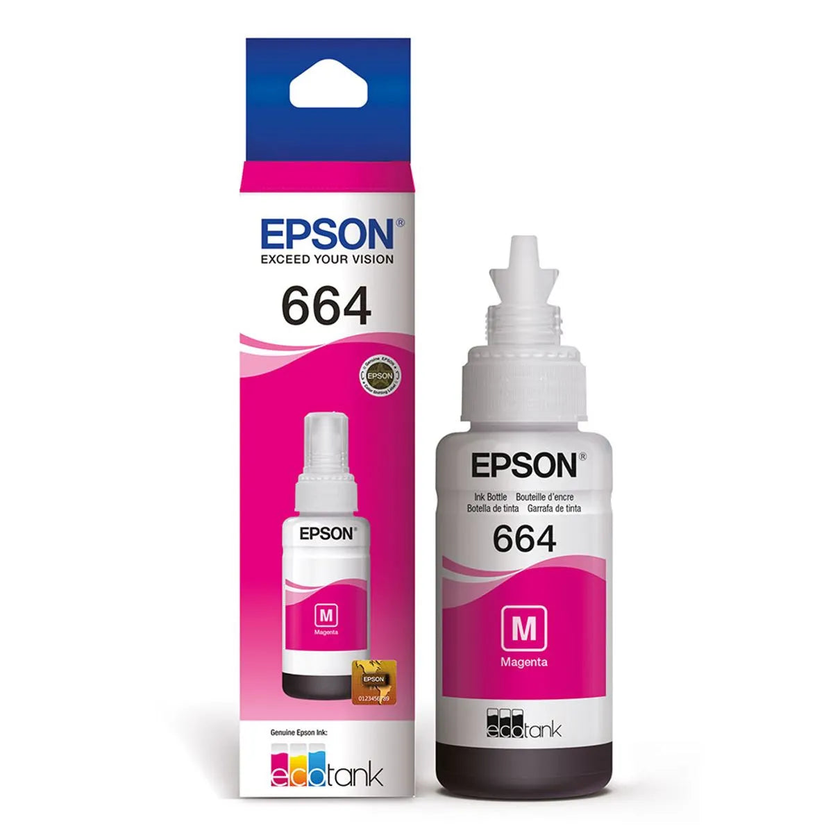 BOTELLA TINTA EPSON T664320-AL MAGENTA PARA L200