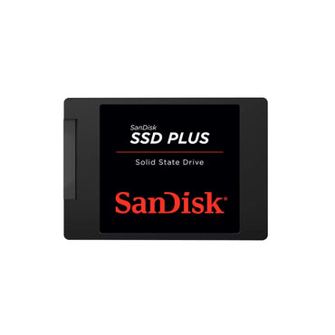 UNIDAD DE ESTADO SÓLIDO SANDISK SSD PLUS, 2TB, SATA 6GB/S, 2.5", 535 MB/S, 450 MB/S