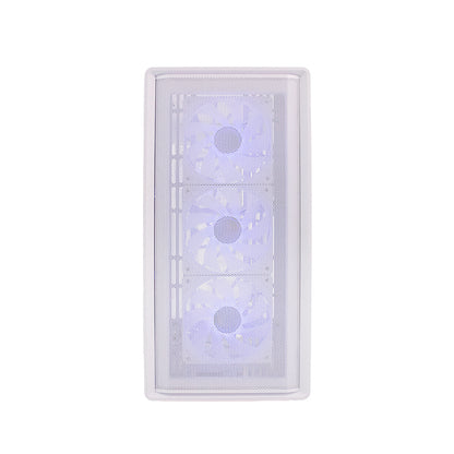 CASE GAMER TEROS TE-1329 ATX WHITE DISEÑO MODERNO