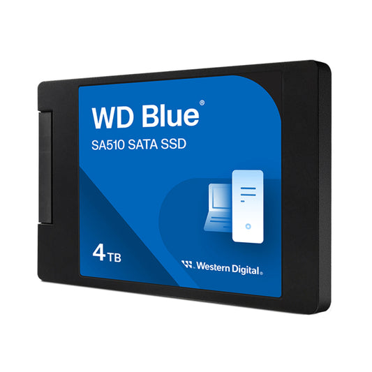 UNIDAD EN ESTADO SOLIDO WESTERN DIGITAL BLUE SA510, 4TB, SATA, 2.5", 7MM.