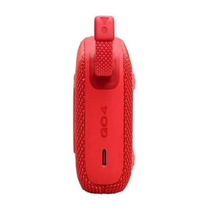 Parlante Bluetooth JBL Go 4 Rojo 4.2W Portátil Bluetooth 5.3 Batería 7H App