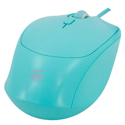 MOUSE ÓPTICO TEROS TE-1227S DPI AJUSTABLE COLOR VERDE