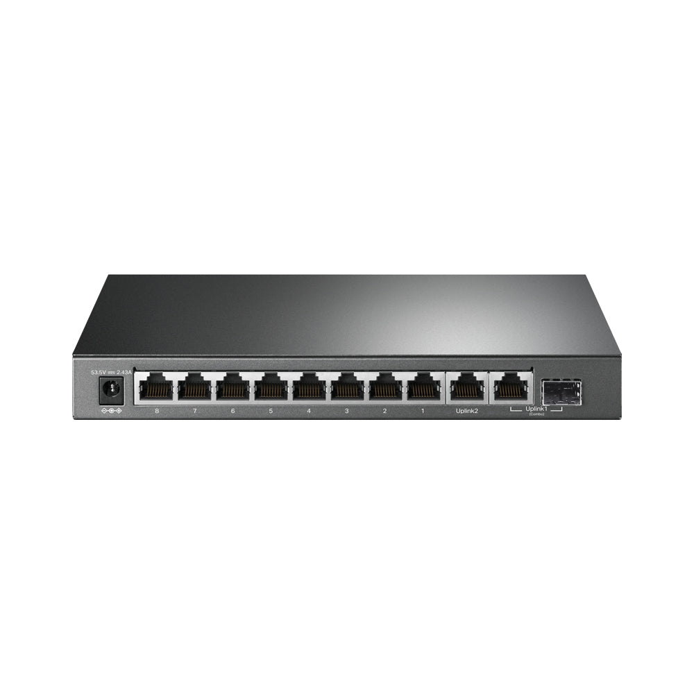 Switch TP-Link TL-SG1210P 10 Puertos Gigabit PoE 9 RJ45 + 1 SFP Alto Rendimiento
