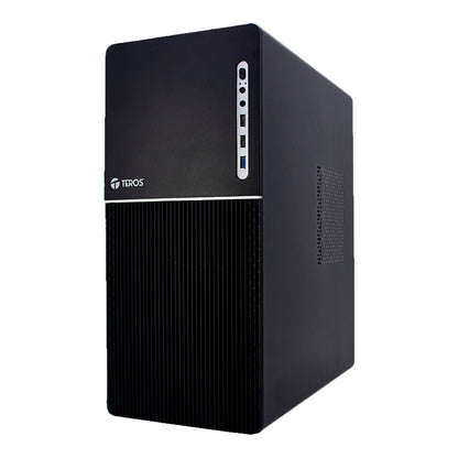CASE TEROS TE-1037S ATX CON FUENTE 250W USB 3.0 NEGRO