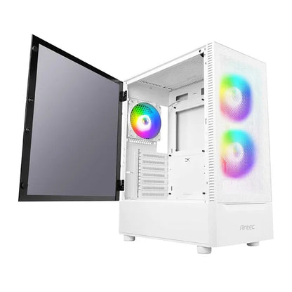 CASE ANTEC NX410 WHITE MID TOWER RGB VIDRIO TEMPLADO