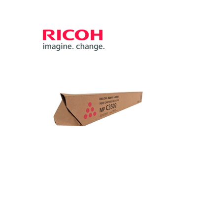 Tóner Ricoh 841737 Magenta Original 18000 Páginas para MP C3002 y MP C3502