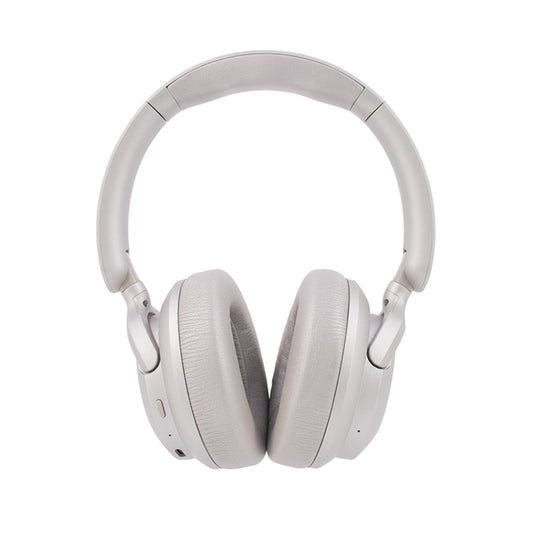 AUDÍFONOS INALÁMBRICOS TEROS TE-8038NE CON MICRÓFONO, CONEXIÓN USB-C, COLOR NATURAL TITANIUM