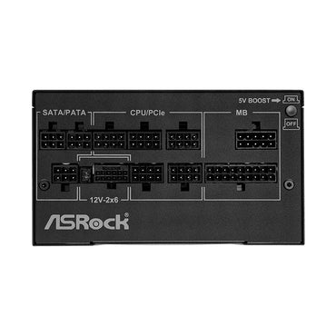 Fuente de Poder ASRock PG-1000G 1000W 80 Plus Gold ATX