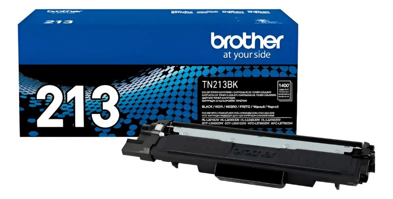 TONER BROTHER TN 213BK BLACK PARA HL L3270CDW DCP L3551CDW MFC L3750CDW 1400 PÁGINAS