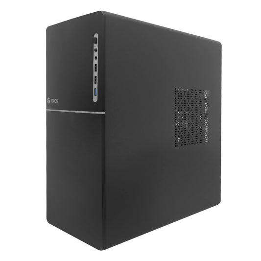 CASE TEROS TE-1038S, FACTOR DE FORMA ATX, 250 W, USB 3.0 / 2.0, AUDIO, NEGRO