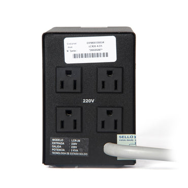 ESTABILIZADOR ELISE IEDA POWER LCR20 2KVA 220V