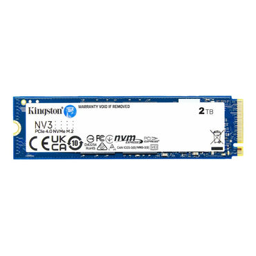UNIDAD EN ESTADO SOLIDO KINGSTON 2000GB NV3 PCIE 4.0 NVME M.2 SSD