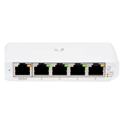Switch Ubiquiti UniFi USW-Flex 5 Puertos Gigabit PoE Gestionado L2 Compacto