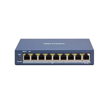 Switch Hikvision DS-3E0108D-E 8 Puertos Fast Ethernet 10/100 Compacto