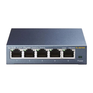 Switch TP-Link TL-SG105 5 Puertos Gigabit Metal No Gestionado