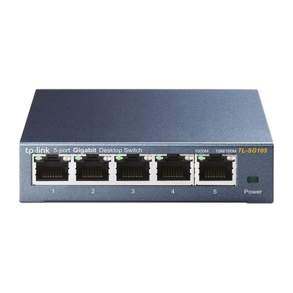 Switch TP-Link TL-SG105 5 Puertos Gigabit Metal No Gestionado