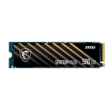 UNIDAD DE ESTADO SOLIDO MSI SPATIUM M450 500GB M.2.2280 PCIE GEN 4.0X4, NVME 1.4