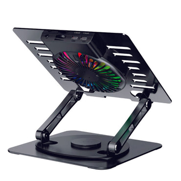 COOLER TEROS TE-7132N, COMPATIBLE CON NOTEBOOKS DE HASTA 15.6", 1 FAN DE 11 CM