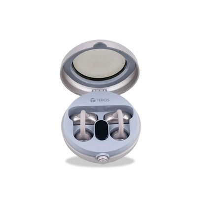 Audífonos Teros TE-80712RS Bluetooth TWS Inalámbricos Rose Titanium | USB-C