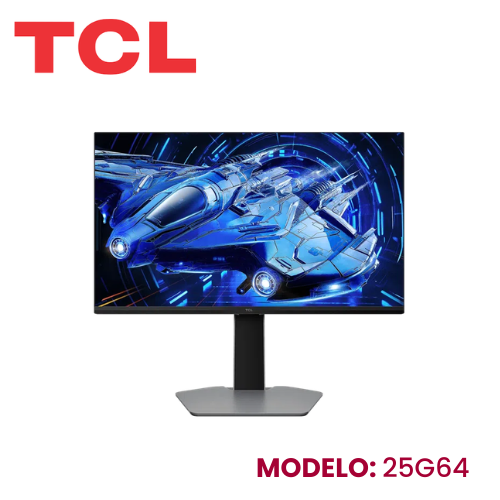 Monitor Gaming TCL 25G64 24.5" FHD QD-Mini LED 300Hz 1ms HDR 600 FreeSync Premium