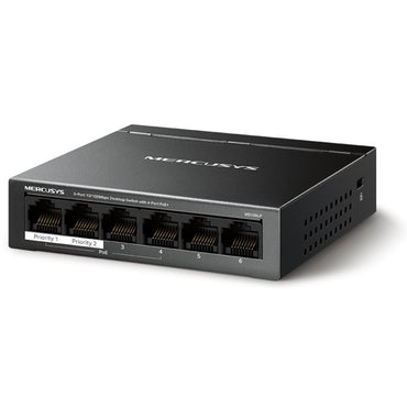 Switch Mercusys 6 Puertos 10/100 Mbps Fast Ethernet Compacto