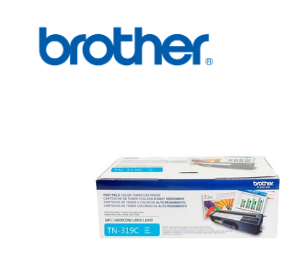 Tóner Brother TN319C Cyan Original 6000 Páginas para HL-L8350CDW y MFC-L8850CDW