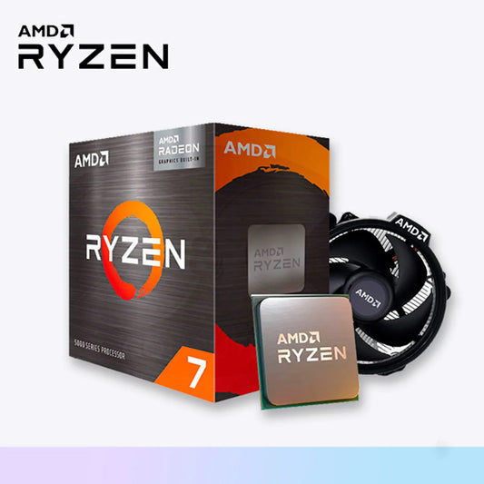 Procesador AMD Ryzen 7 5700G, 3.80 / 4.60GHz, 16MB L3, 8-Core, AM4, 7nm, 65W
