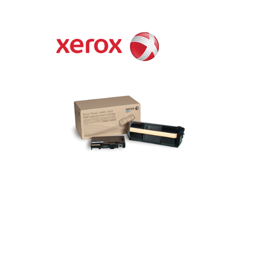 Tóner Xerox 106R01536 Negro Original Alta Capacidad 30000 Páginas para Phaser 4600 y 4620
