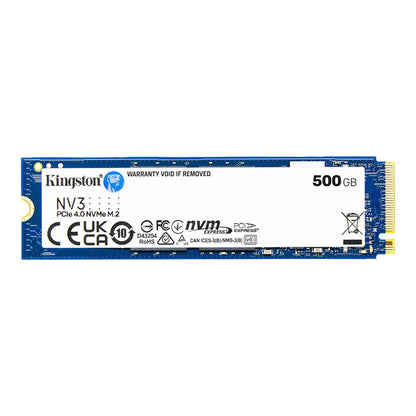 UNIDAD EN ESTADO SOLIDO KINGSTON 500GB NV3 PCIE 4.0 NVME M.2 SSD