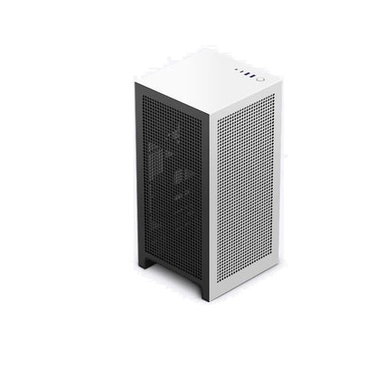 Case NZXT H1 Mini ITX Blanco con Fuente 650W Gold Watercooling