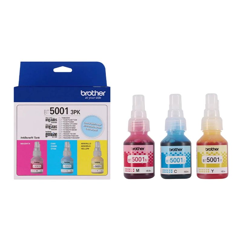 TINTA BROTHER COLOR PARA IMPRESORAS T300 T500 T700
