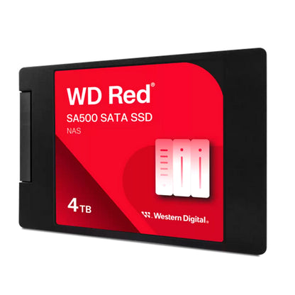 UNIDAD EN ESTADO SOLIDO WESTERN DIGITAL RED SA500 NAS, 4TB, SATA, 2.5", 7MM.