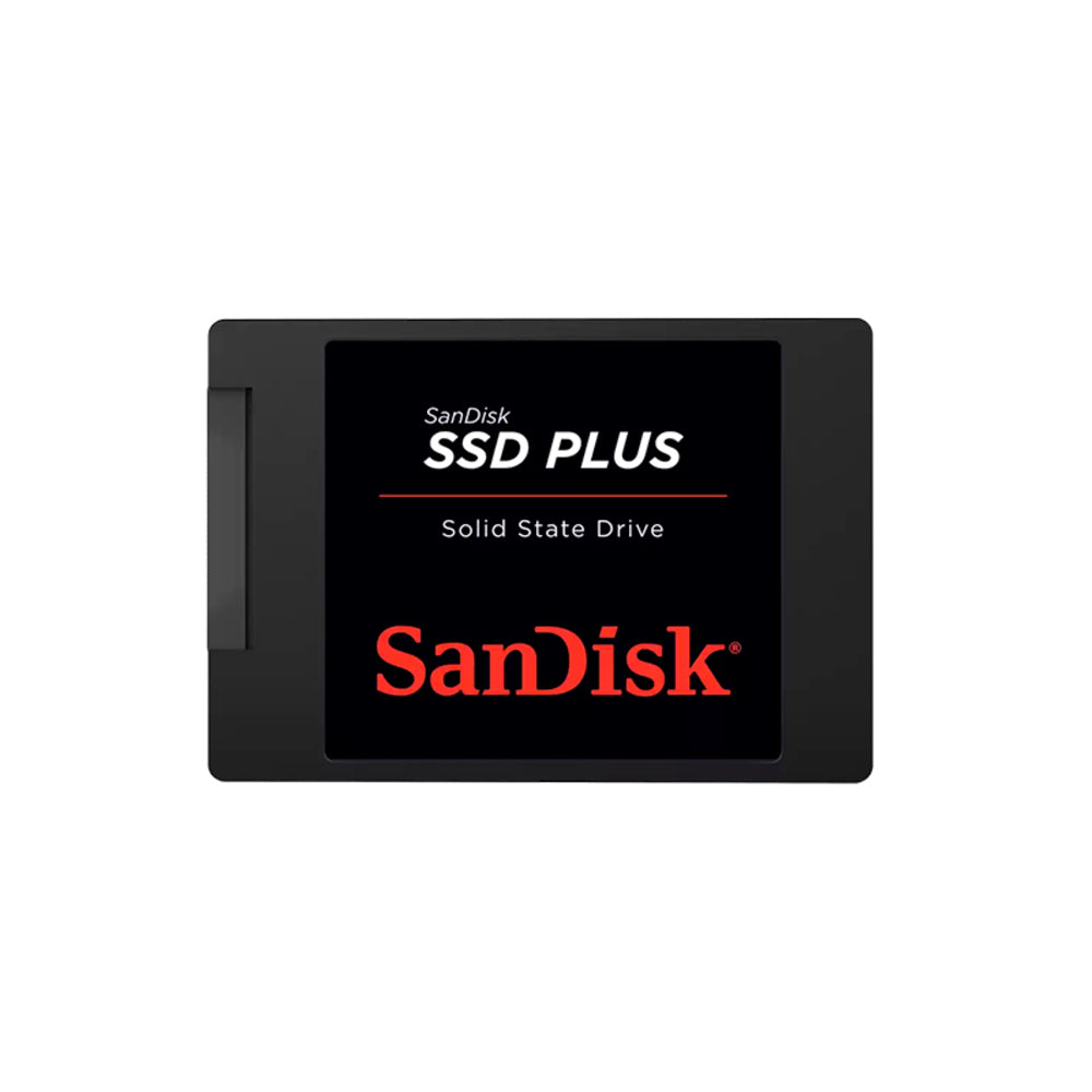 UNIDAD DE ESTADO SÓLIDO SANDISK SSD PLUS, 1TB, SATA 6GB/S, 2.5", 535 MB/S, 450 MB/S