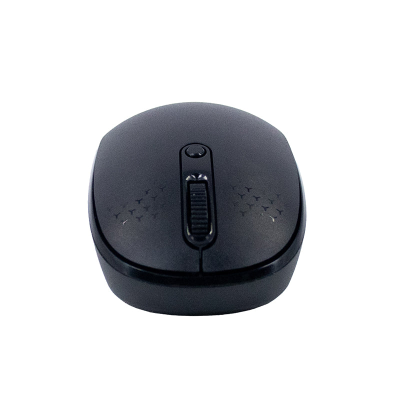 MOUSE INALÁMBRICO TEROS TE-1237S DUAL BT 5.0 Y USB NEGRO