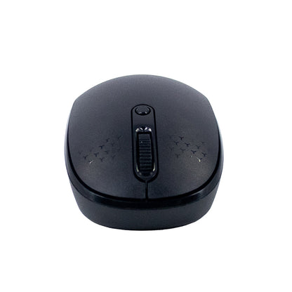 MOUSE INALÁMBRICO TEROS TE-1237S DUAL BT 5.0 Y USB NEGRO