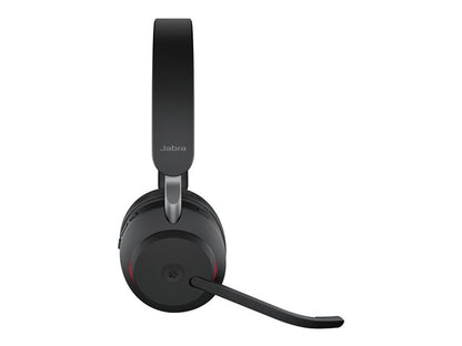 Audífonos Jabra Evolve2 65 MS Stereo Bluetooth USB-A Microsoft Teams Negro