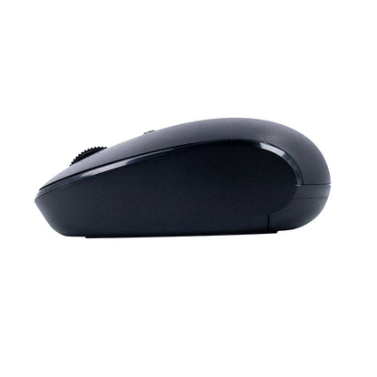 MOUSE INALÁMBRICO TEROS TE-1237S DUAL BT 5.0 Y USB NEGRO