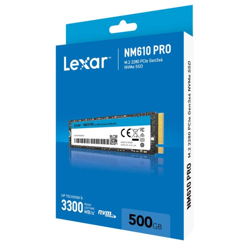 DISCO SOLIDO M.2 SSD LEXAR 500GB NVME
