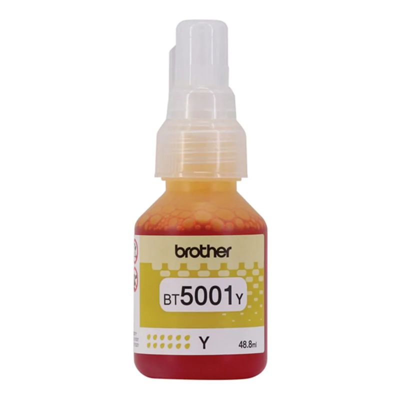 TINTA BROTHER BT5001Y YELLOW PARA DCP-T300 T500W T700W
