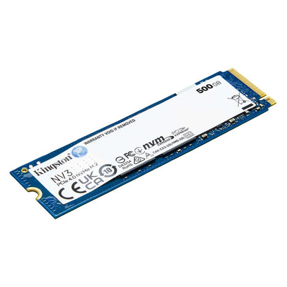 UNIDAD EN ESTADO SOLIDO KINGSTON 500GB NV3 PCIE 4.0 NVME M.2 SSD
