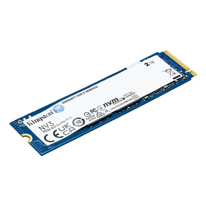 UNIDAD EN ESTADO SOLIDO KINGSTON 2000GB NV3 PCIE 4.0 NVME M.2 SSD