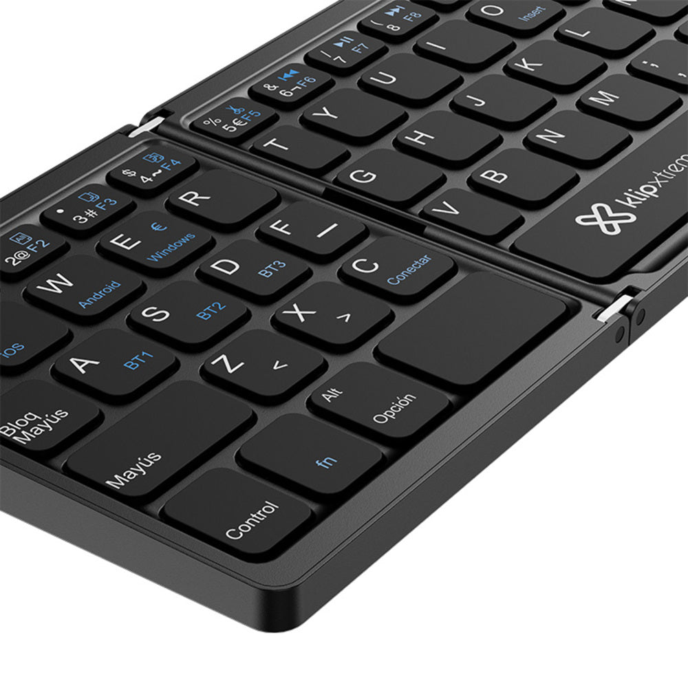 TECLADO INALÁMBRICO KLIP XTREME KCK-650S ESPAÑOL CON TOUCHPAD BLUETOOTH 5.0 NEGRO