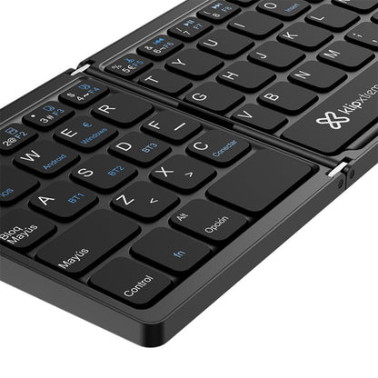 TECLADO INALÁMBRICO KLIP XTREME KCK-650S ESPAÑOL CON TOUCHPAD BLUETOOTH 5.0 NEGRO