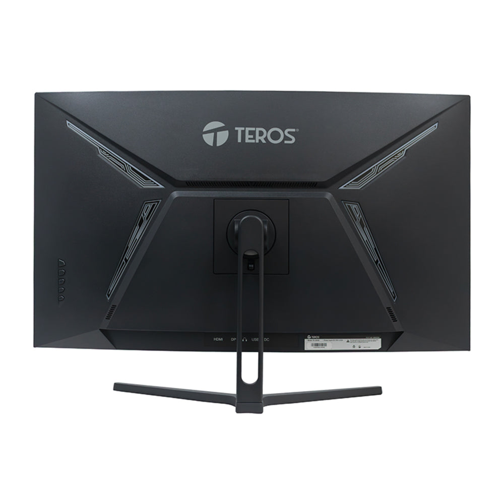 MONITOR CURVO TEROS TE-3253S, 31.5" QHD VA, 75HZ, 2560X1440, HDMI, DP, AUDIO, FREESYNC