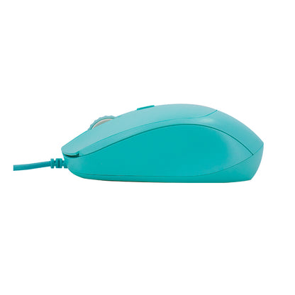 MOUSE ÓPTICO TEROS TE-1227S DPI AJUSTABLE COLOR VERDE